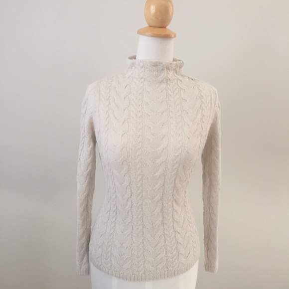 Peru Unlimited 100% Baby Alpaca Wool Cable Knit - Picture 8 of 8